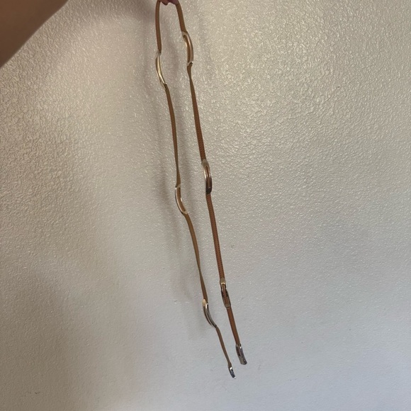 TOD’S Leather and Silver Skinny Belt - Picture 4 of 9